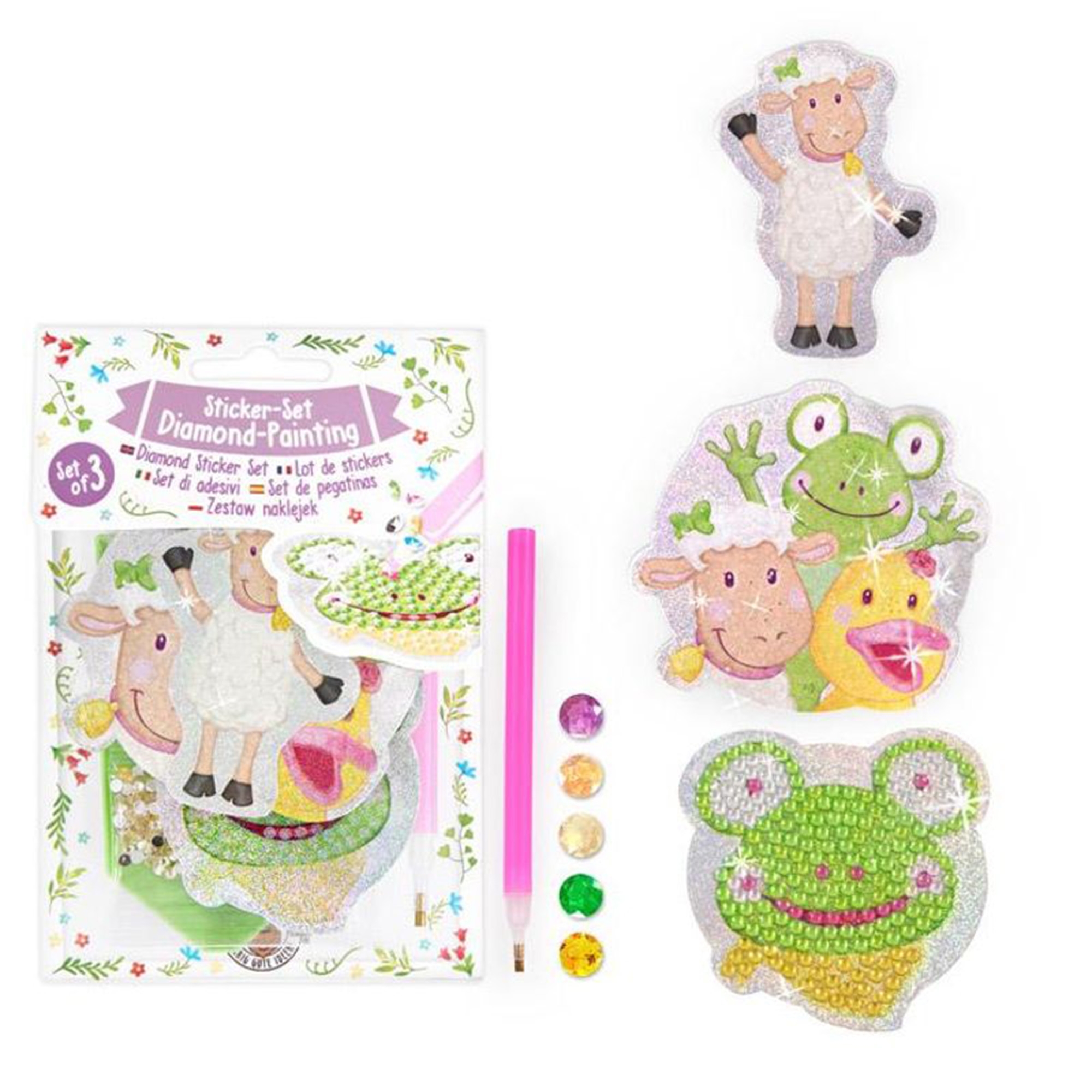 Diamond-Painting Sticker Set