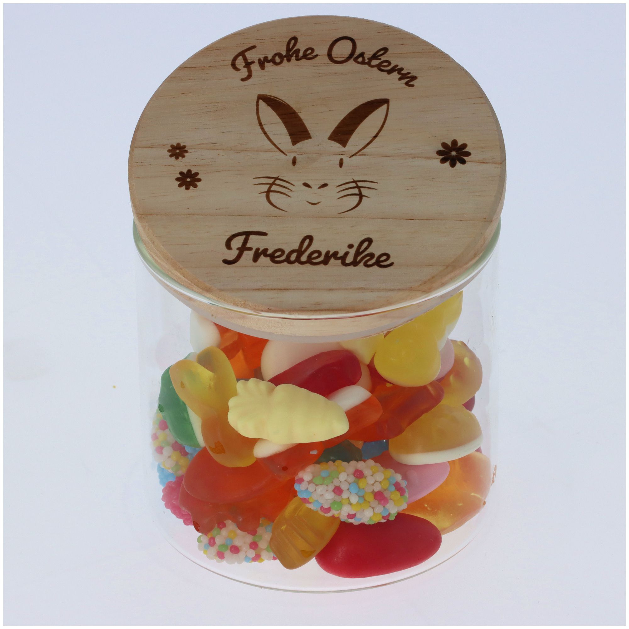 Geschenkglas Frohe Ostern "Name"