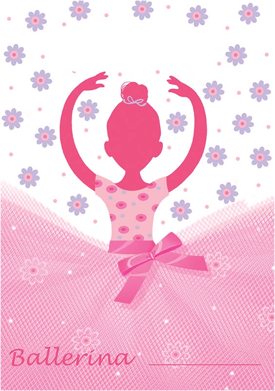 Prima Ballerina - 8 Mitgebsel-Tüten Prima Ballerina - 8 Mitgebsel-Tüten