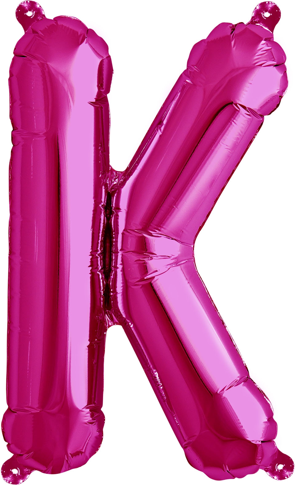 Luftballon Buchstabe K Pink 40cm Luftballon Buchstabe K Pink 40cm