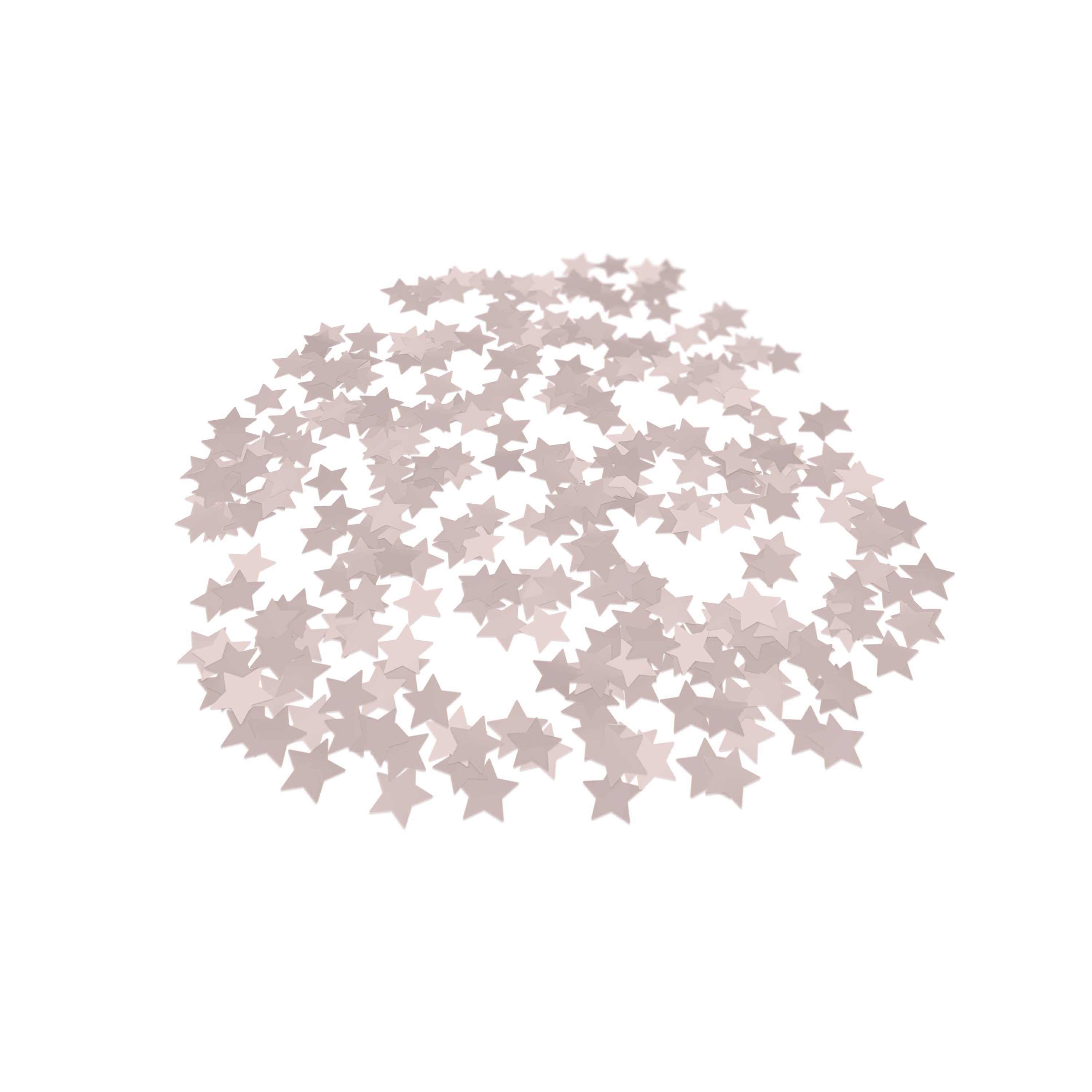 Folienkonfetti 1,7cm Stern 100g Satin Rose Gold Folienkonfetti 1,7cm Stern 100g Satin Rose Gold