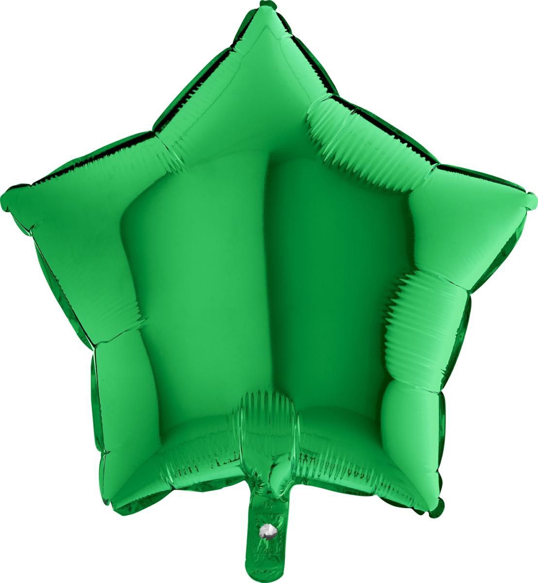 Folienballon Stern Grün 45cm