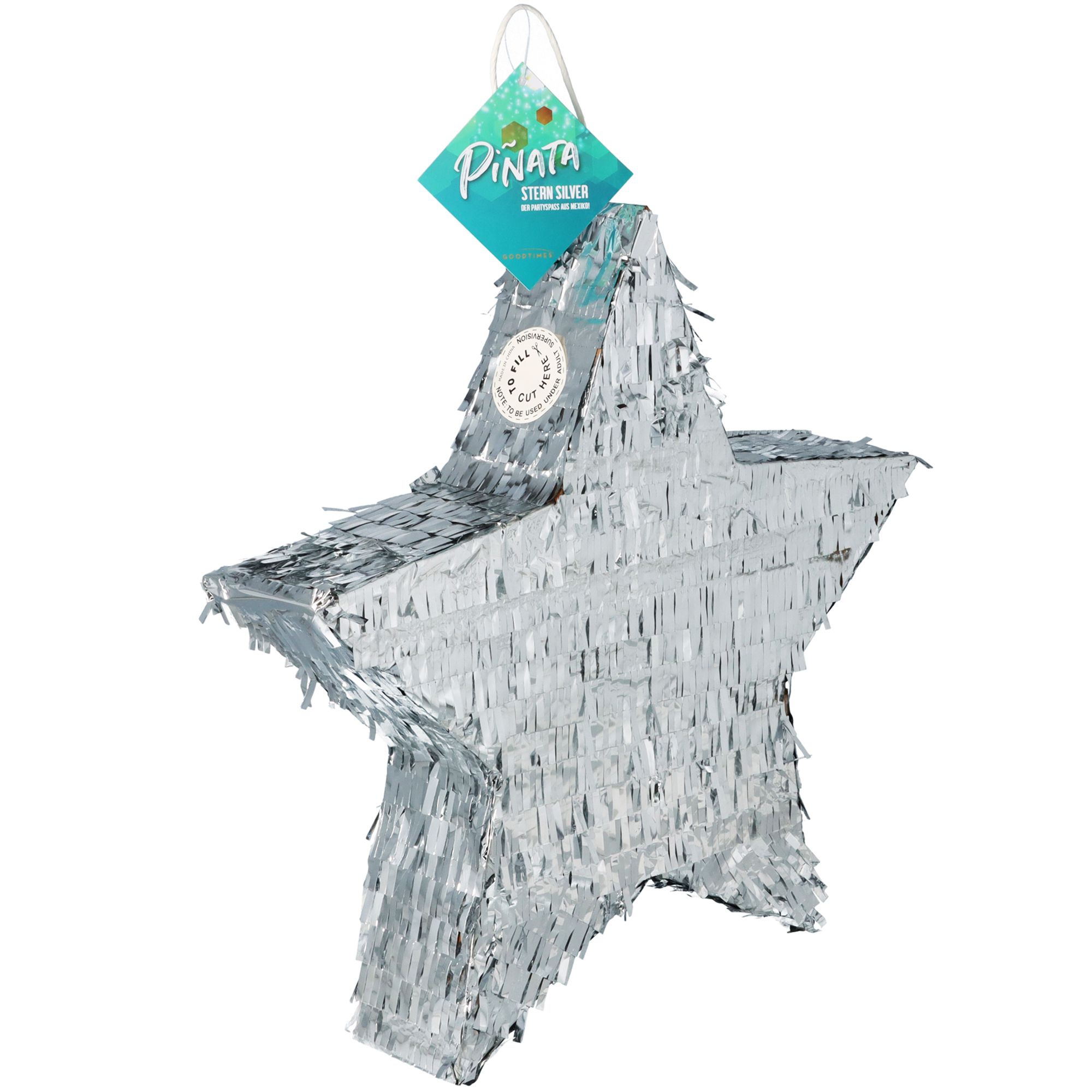 Pinata Stern Silber Pinata Stern Silber