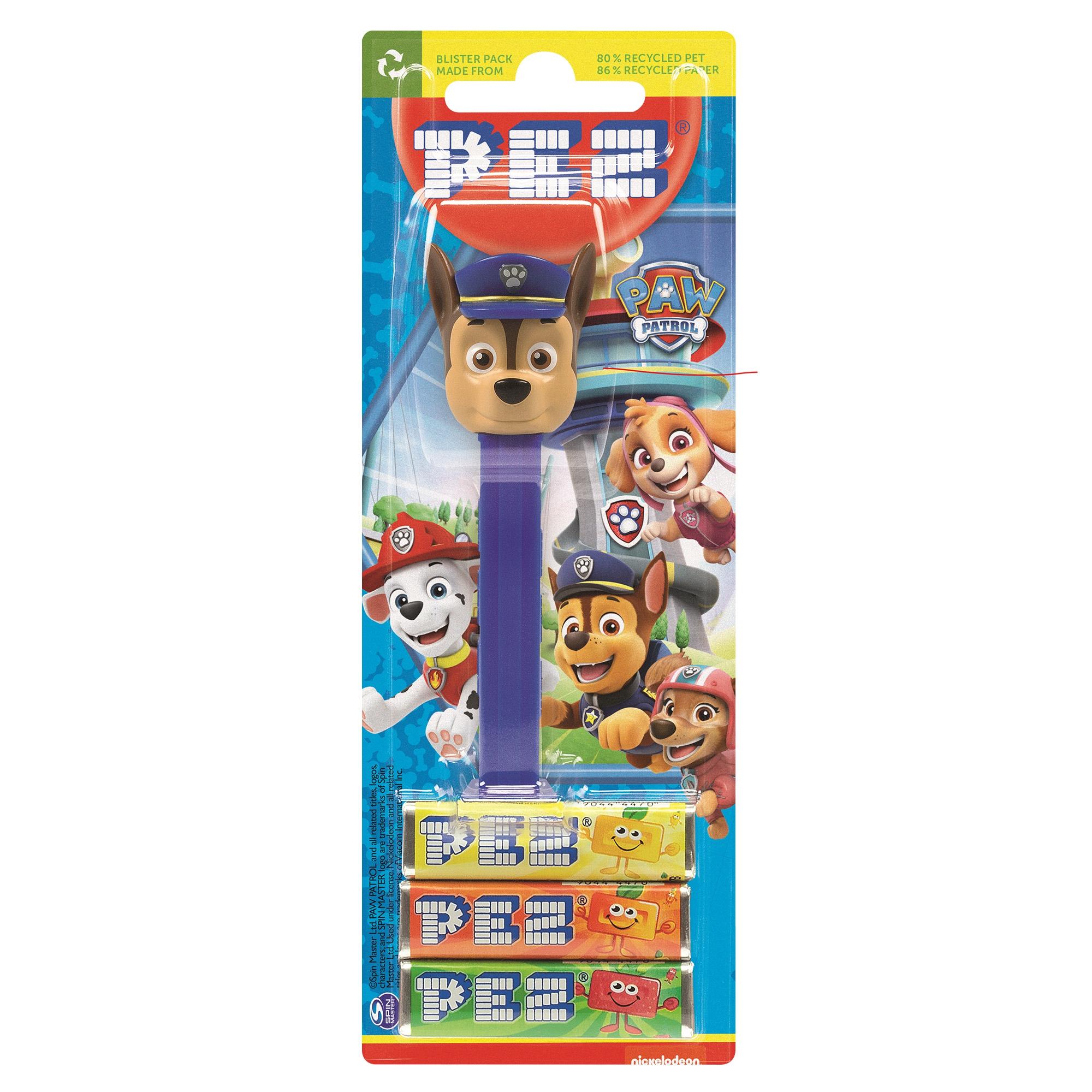 PEZ - Chase "Paw Patrol" Spender & Bonbons PEZ - Chase "Paw Patrol" Spender & Bonbons