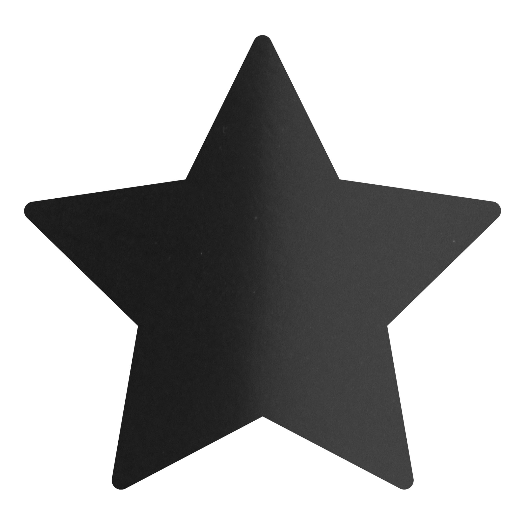 Folienkonfetti 1,7cm Stern 100g Satin Schwarz Folienkonfetti 1,7cm Stern 100g Satin Schwarz
