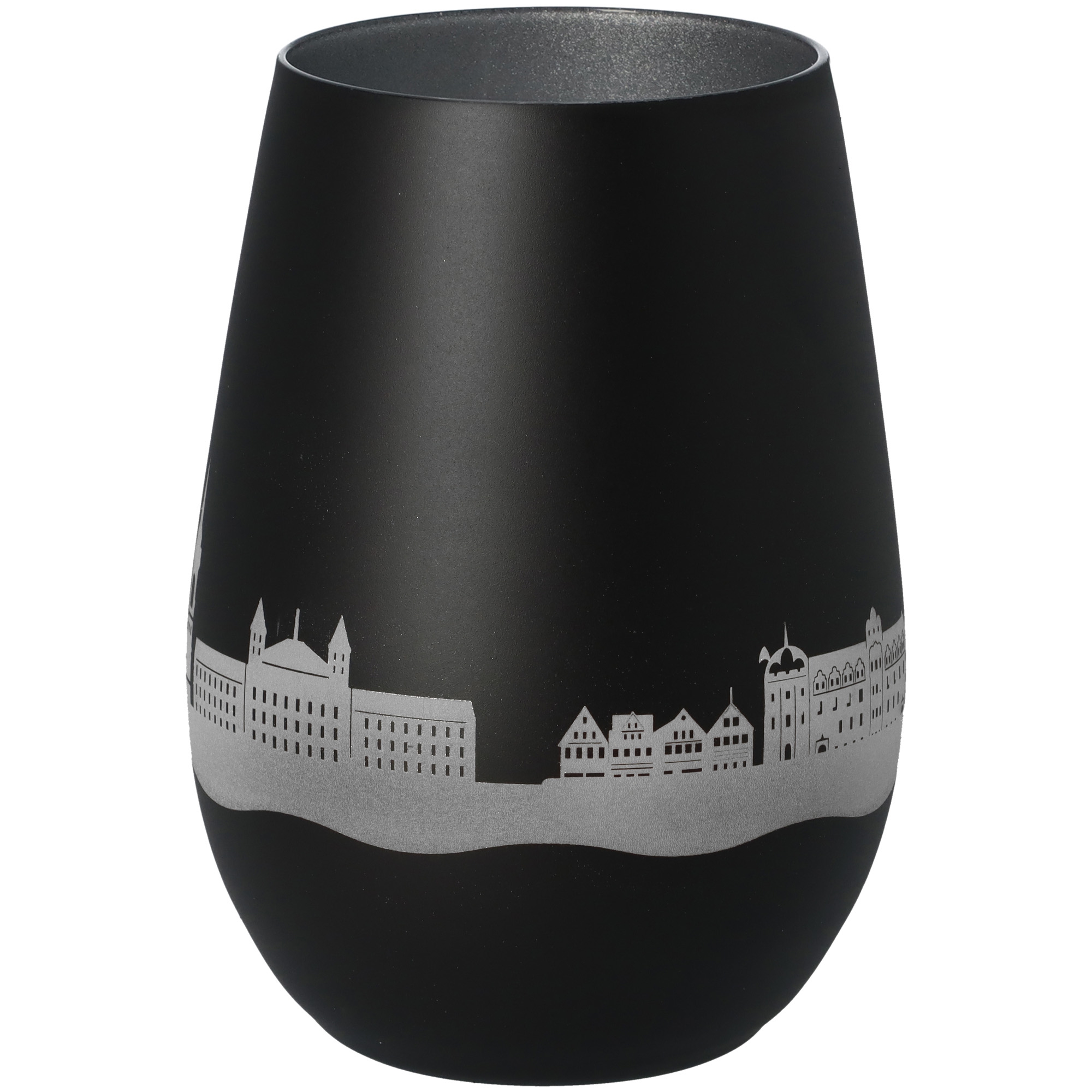 Windlicht Skyline Celle Schwarz/Silber Windlicht Skyline Celle Schwarz/Silber