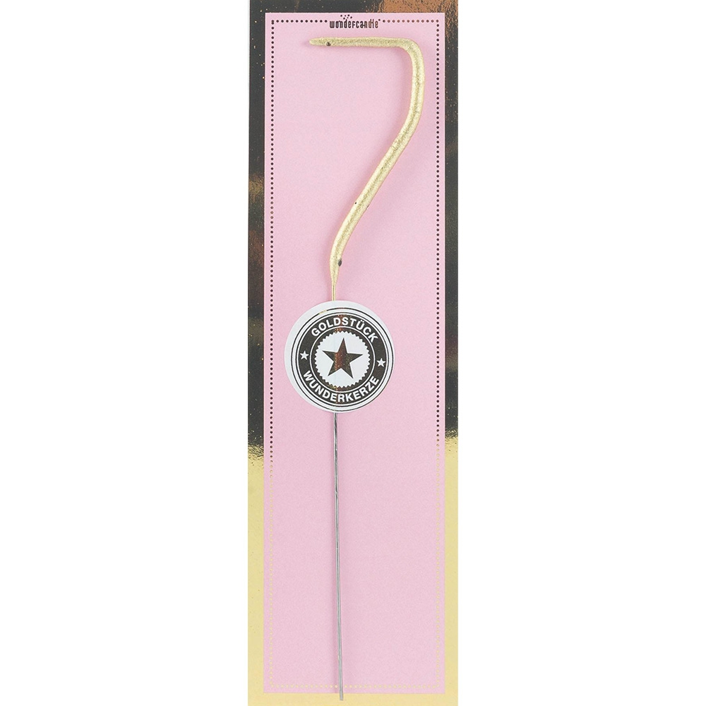 Wunderkerze Zahl 7 Gold Wunderkerze Zahl 7 Gold