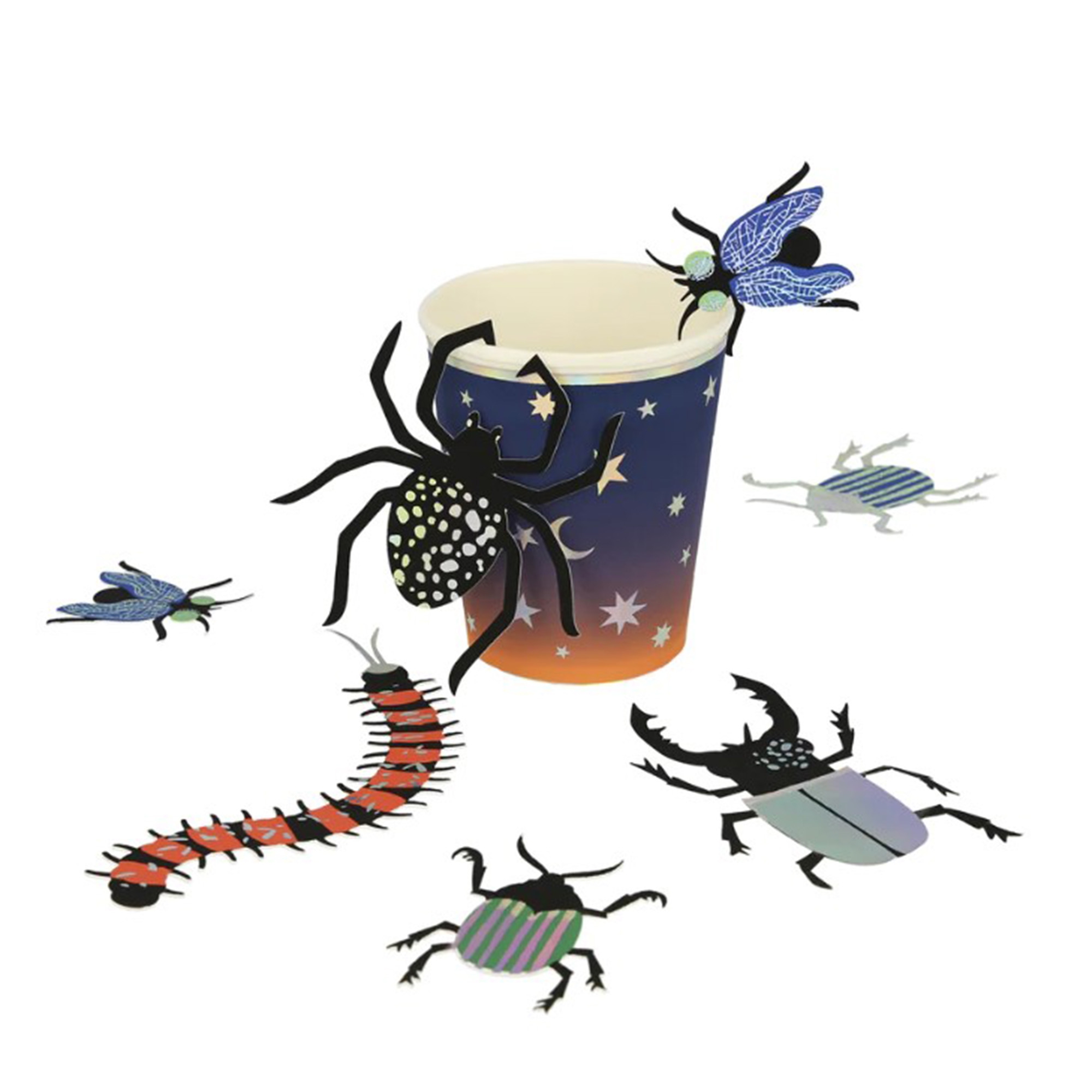 Meri Meri - großes Konfetti "Käfer", 45 Stk. Meri Meri - großes Konfetti "Käfer", 45 Stk.