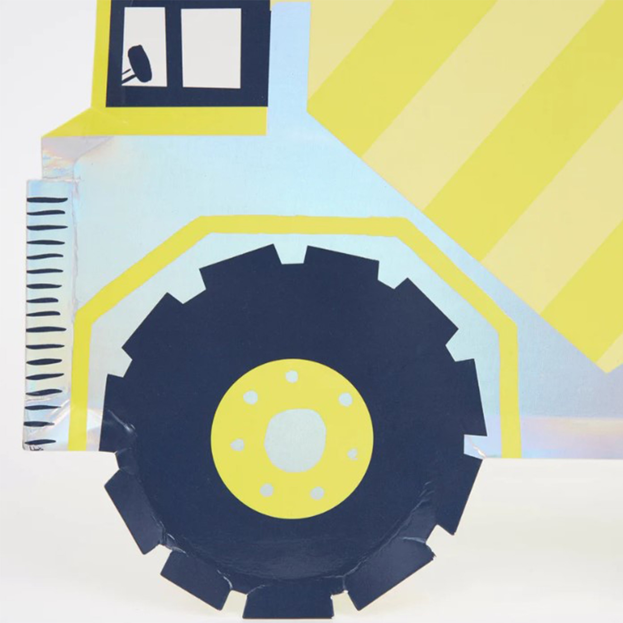 Meri Meri - 8 Pappteller "Baufahrzeug" Meri Meri - 8 Pappteller "Baufahrzeug"