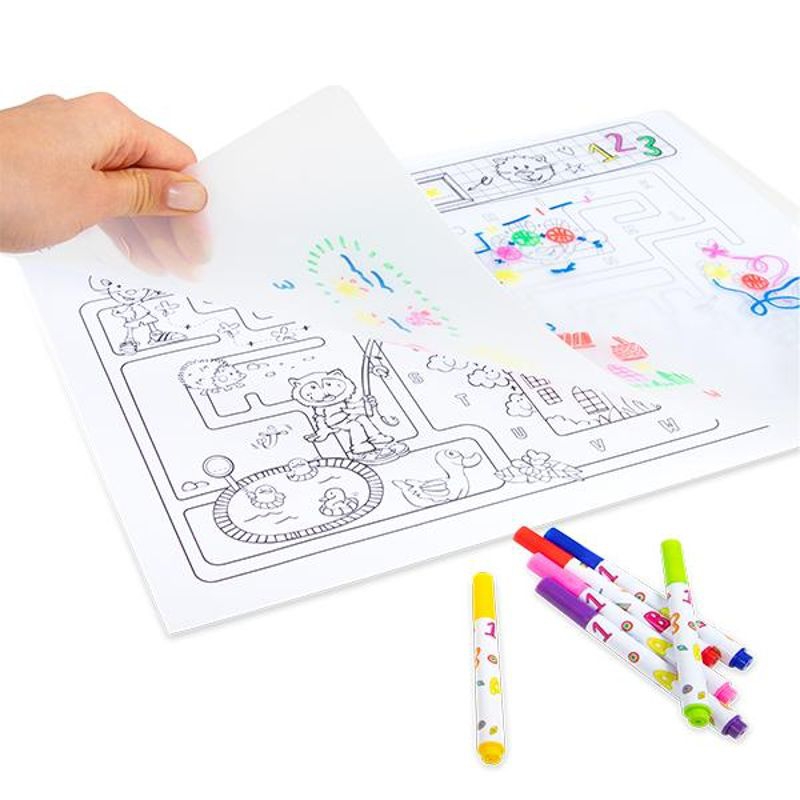 Activity Schreibtischunterlage zum Abwischen Activity Schreibtischunterlage zum Abwischen