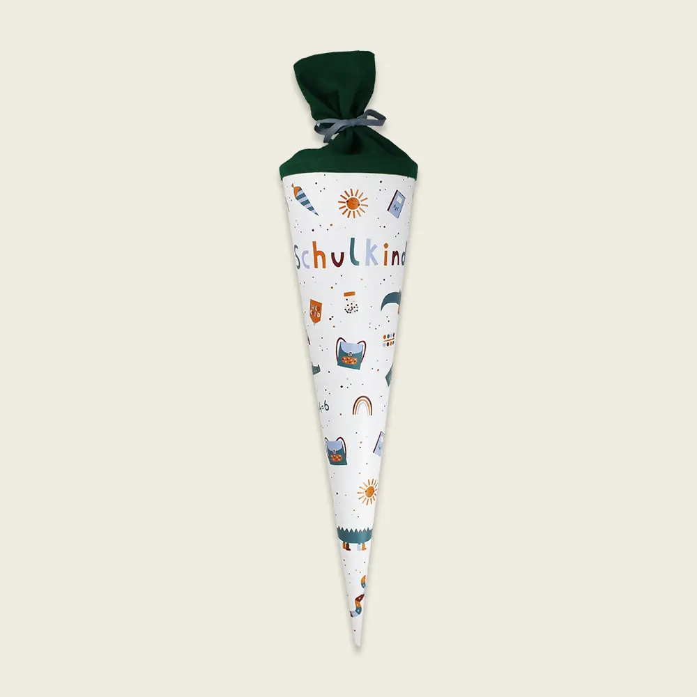 Schultüte "Schulkind" Krokodil