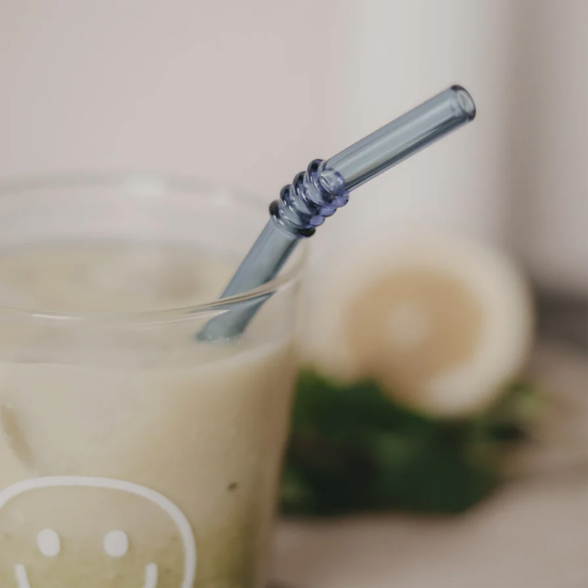 Eulenschnitt - Glasstrohhalme geknickt "Pink" mit Reinigungsbürste - 4er Set Eulenschnitt - Glasstrohhalme geknickt "Pink" mit Reinigungsbürste - 4er Set