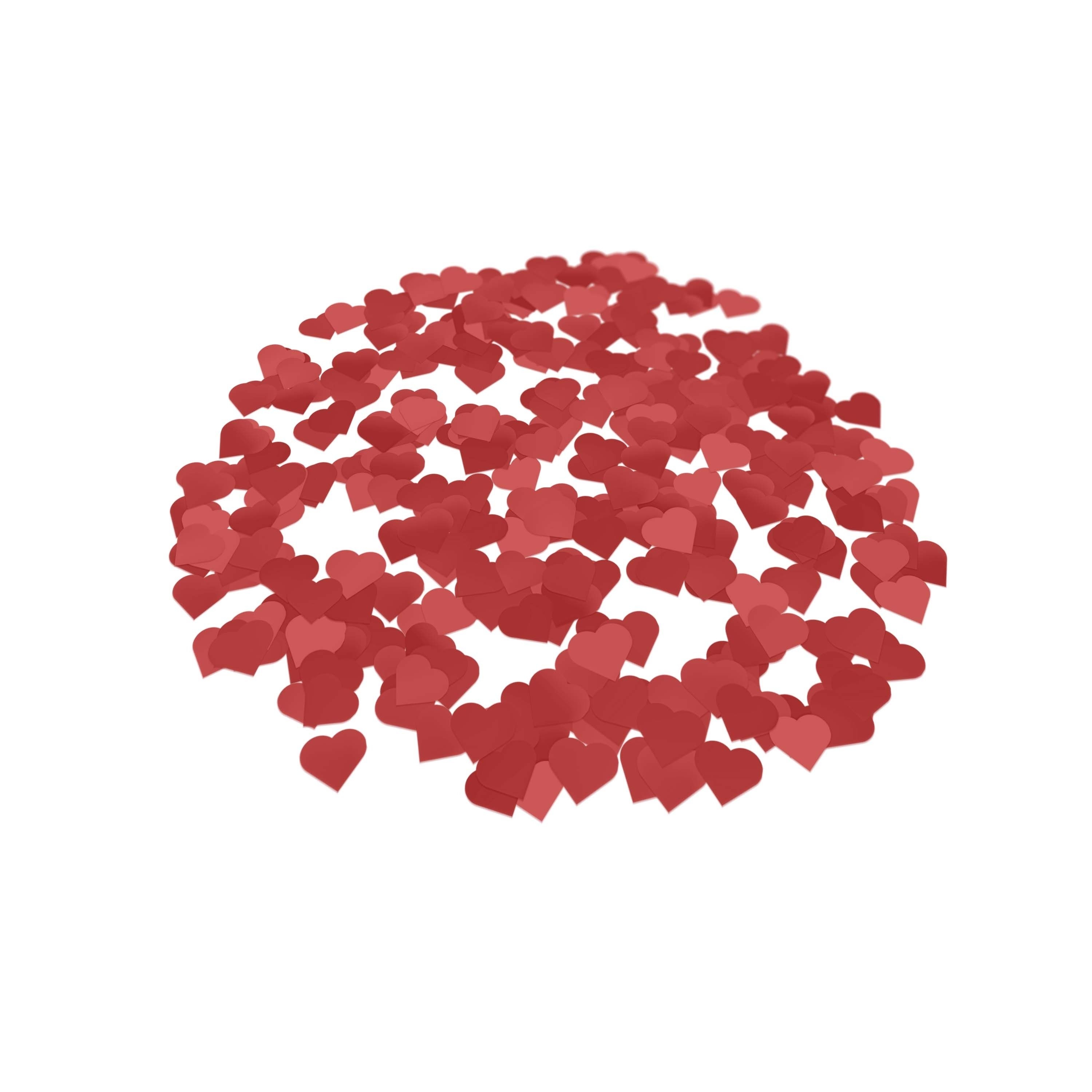 Folienkonfetti 3cm Herz 15g Satin Rot Folienkonfetti 3cm Herz 15g Satin Rot