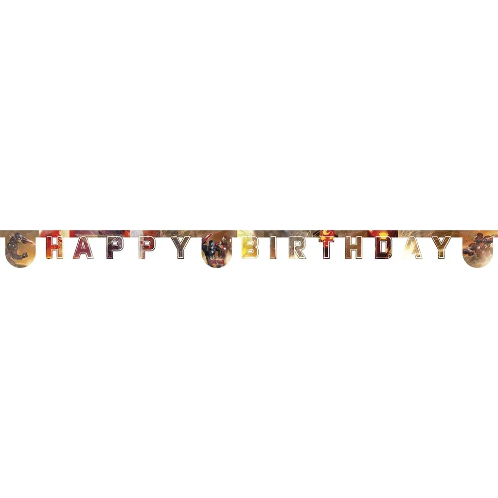 Geburtstagsbanner, Happy Birthday, Bunt, Banner, Girlande