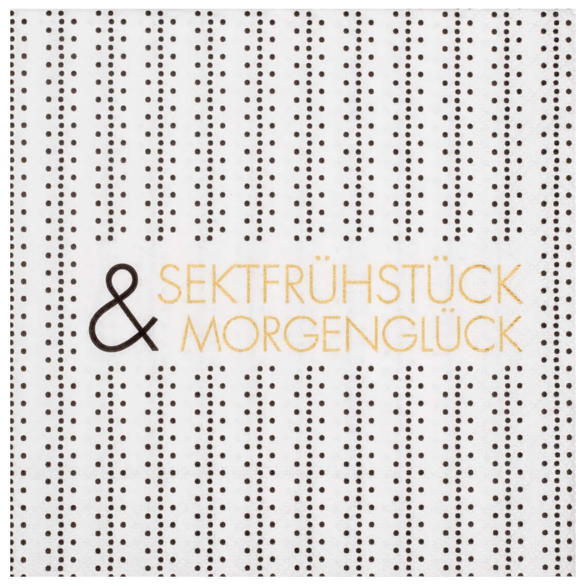 Räder Design - 20 Cocktailservietten "Sektfrühstück & Morgenglück" Räder Design - 20 Cocktailservietten "Sektfrühstück & Morgenglück"