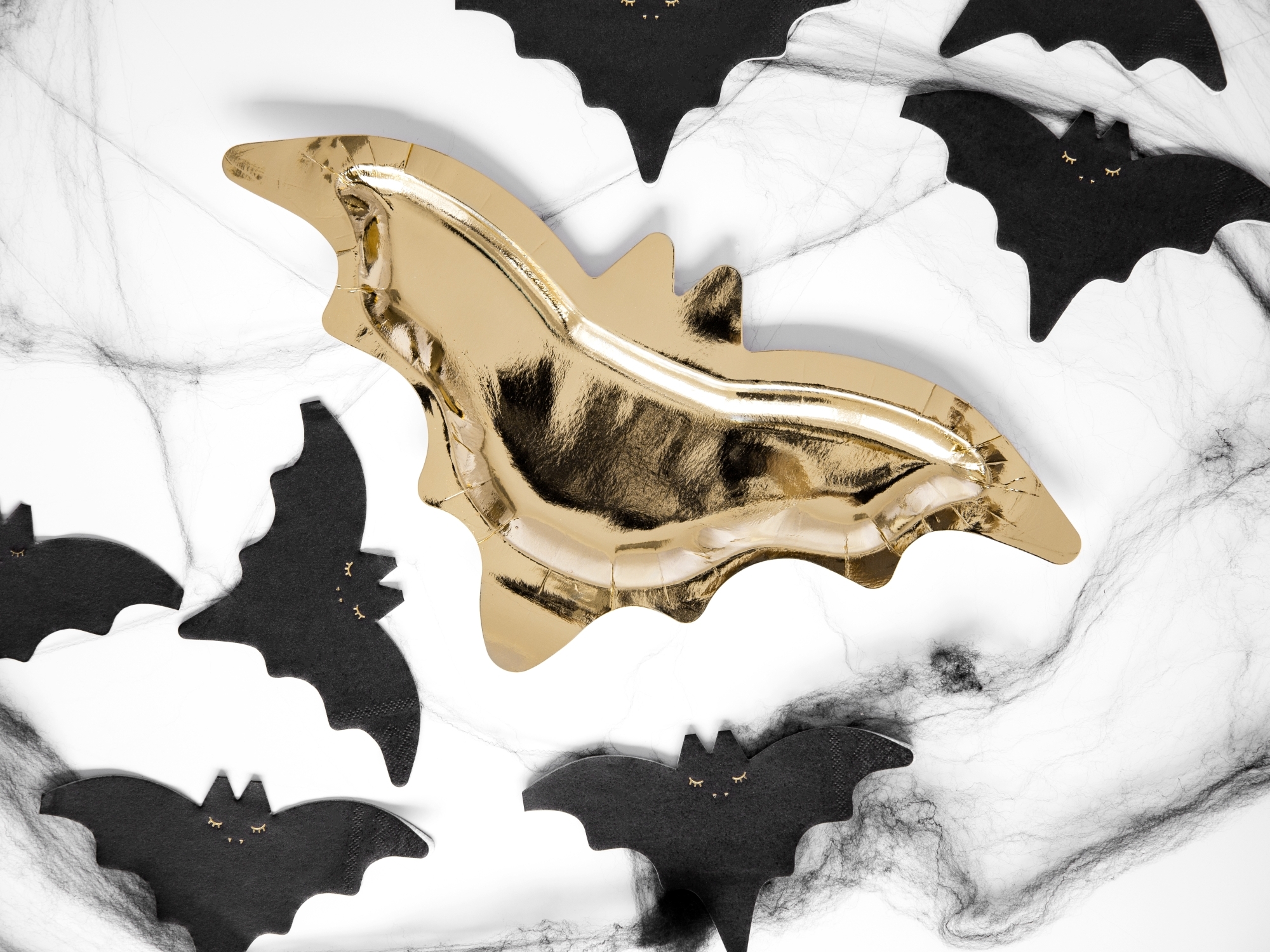 Halloween Party - 6 Pappteller "Fledermaus" Halloween Party - 6 Pappteller "Fledermaus"