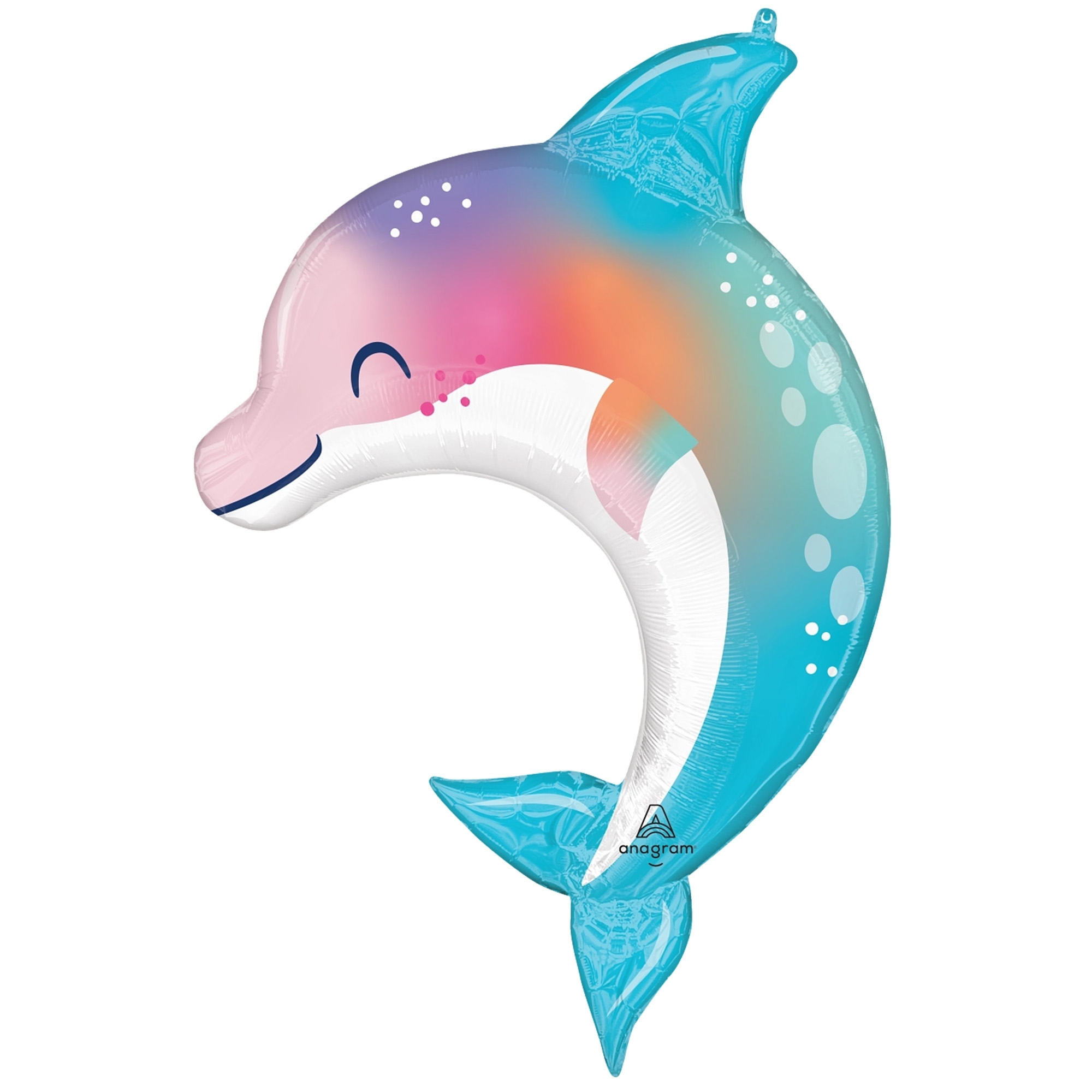 Folienballon "Delfin" 85 cm Tier, Delfin, Säugetier, Leben im Meer