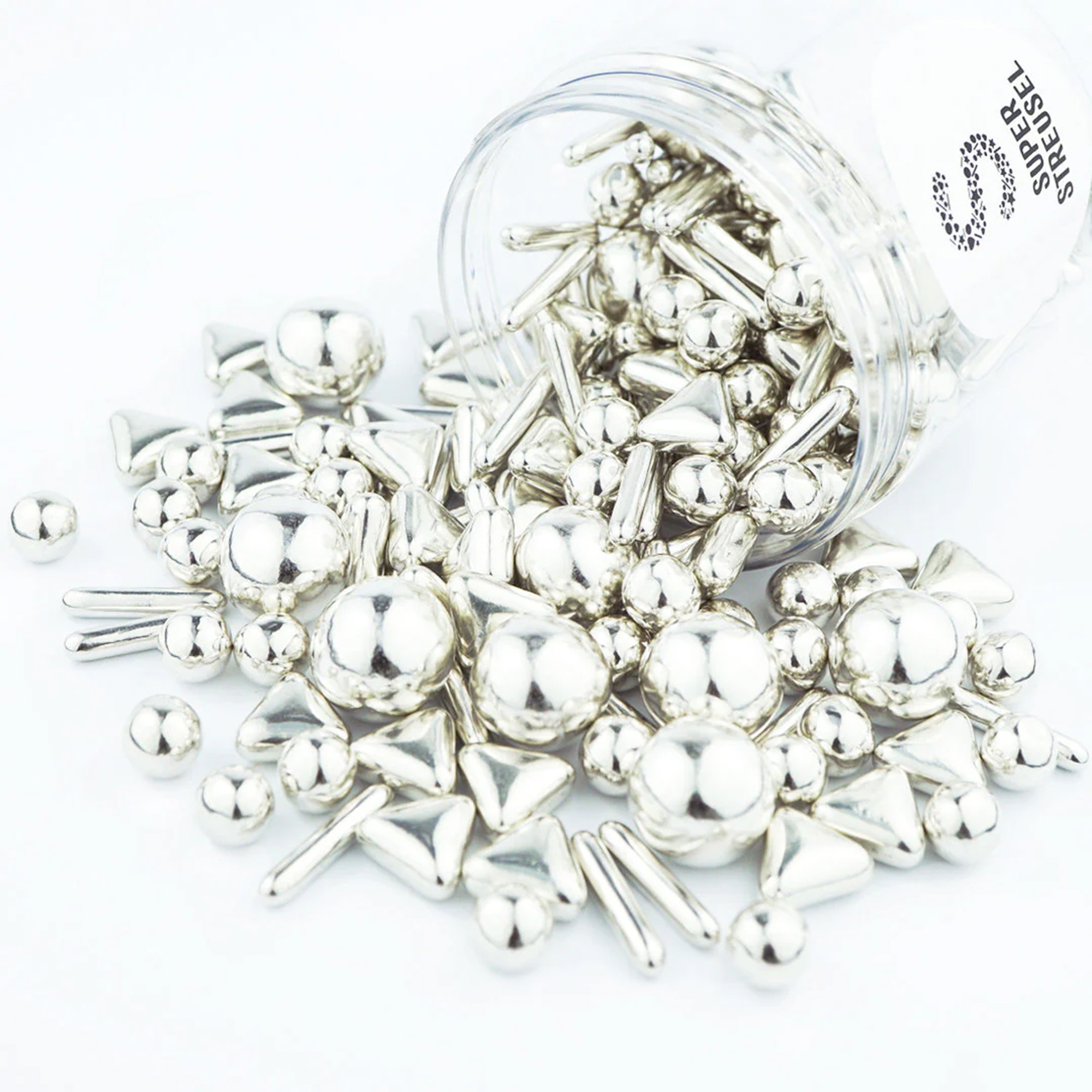 Super Streusel Silberling, 90 g Zubehor, Schmuck, Ohrring, Silber, Halskette