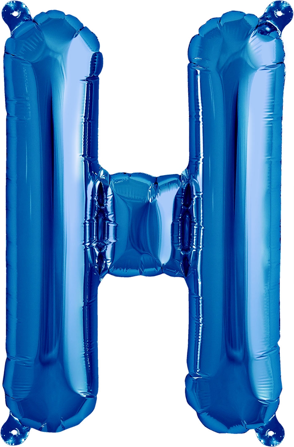 Luftballon Buchstabe H Blau 40cm Luftballon Buchstabe H Blau 40cm