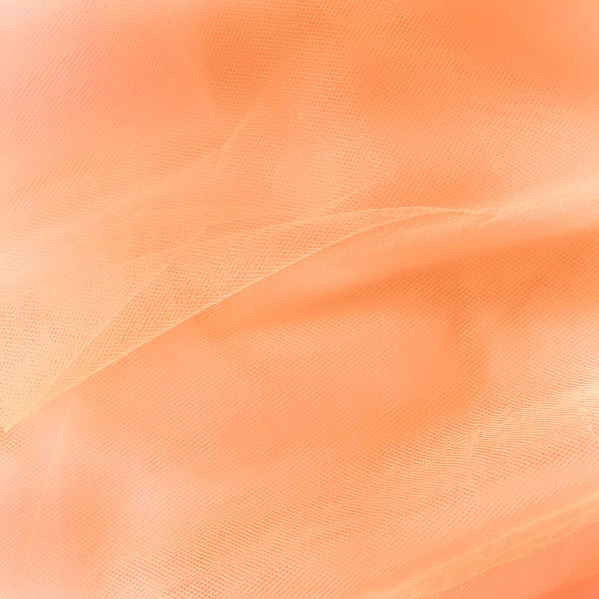 Tüll in Orange 5 m x 50 cm Tüll in Orange 5 m x 50 cm