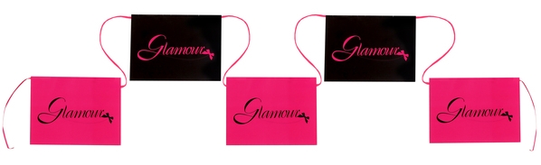 Glamour - Wimpel-Girlande Glamour - Wimpel-Girlande