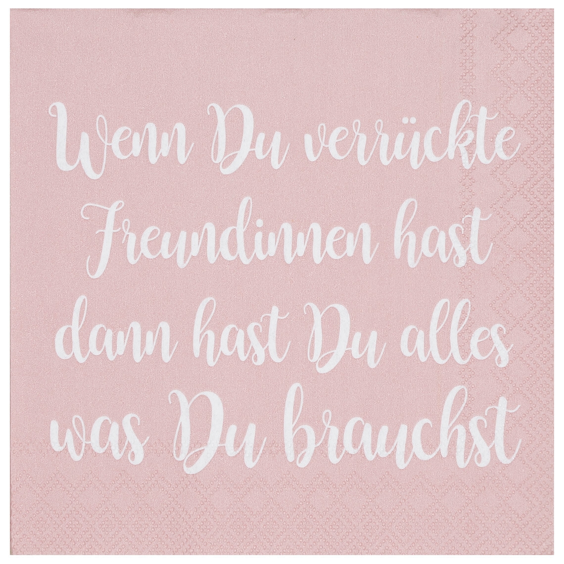 RĂ€der Design - 20 Cocktailservietten "Wenn Du verrĂŒckte Freundinnen hast..." RĂ€der Design - 20 Cocktailservietten "Wenn Du verrĂŒckte Freundinnen hast..."