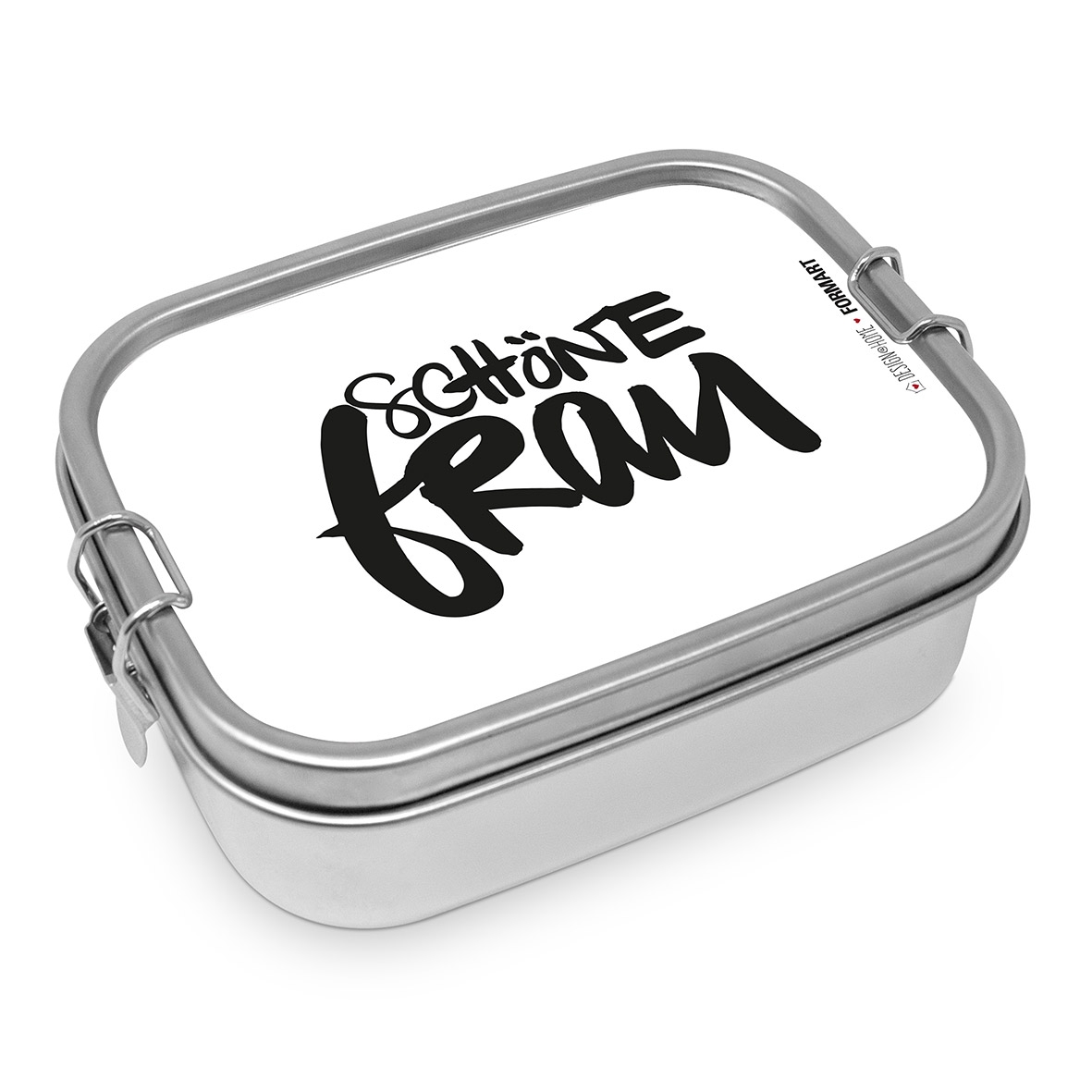 Edelstahl Lunchbox "Schöne Frau" Edelstahl Lunchbox "Schöne Frau"