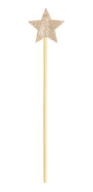 Zauberstab "Glitzerstern", Gold