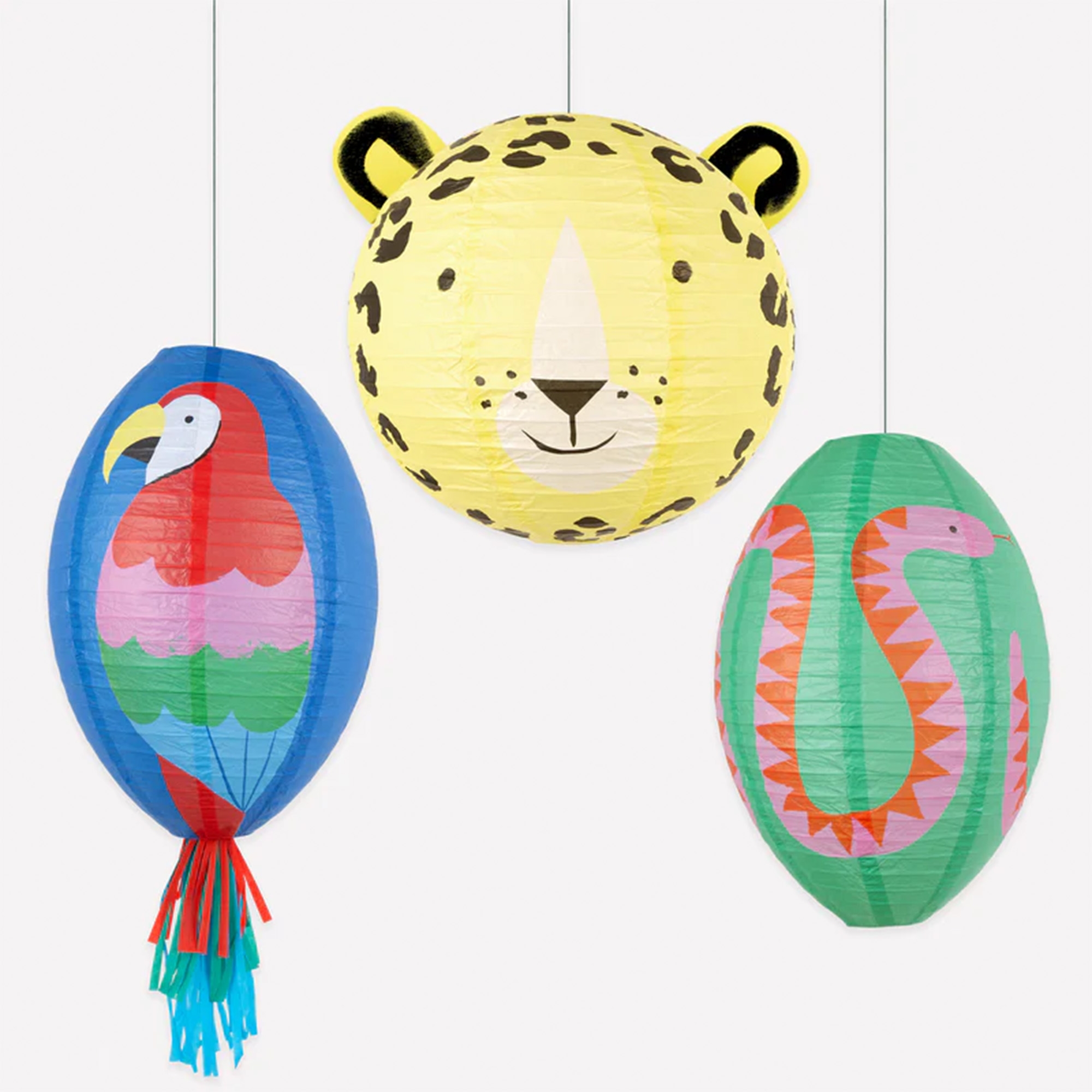 Lampion, Pallone carta, Leopard, Leopard Muster, Tropical Ballon