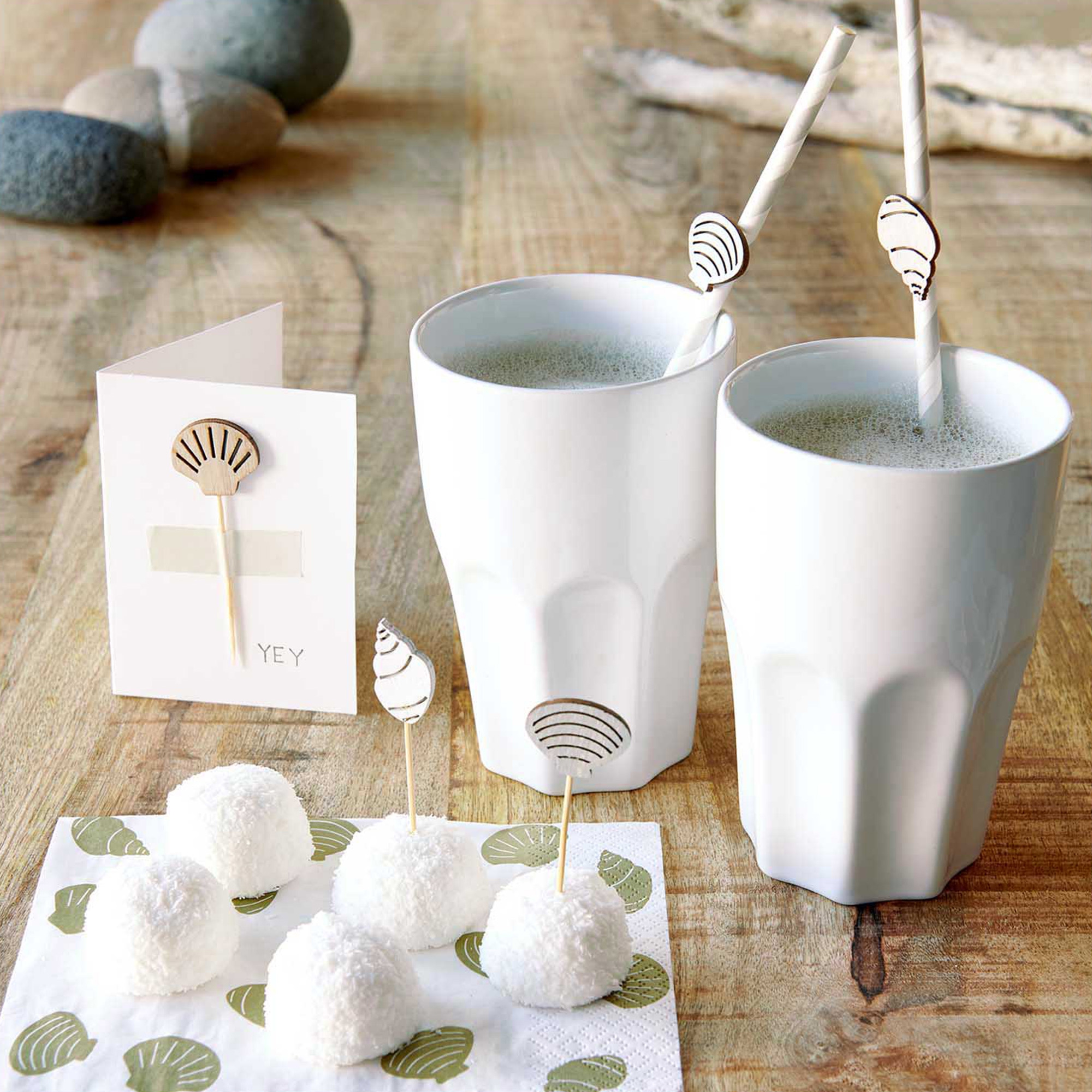 Deko-Picker "Muschel" 6 Stück Deko-Picker "Muschel" 6 Stück