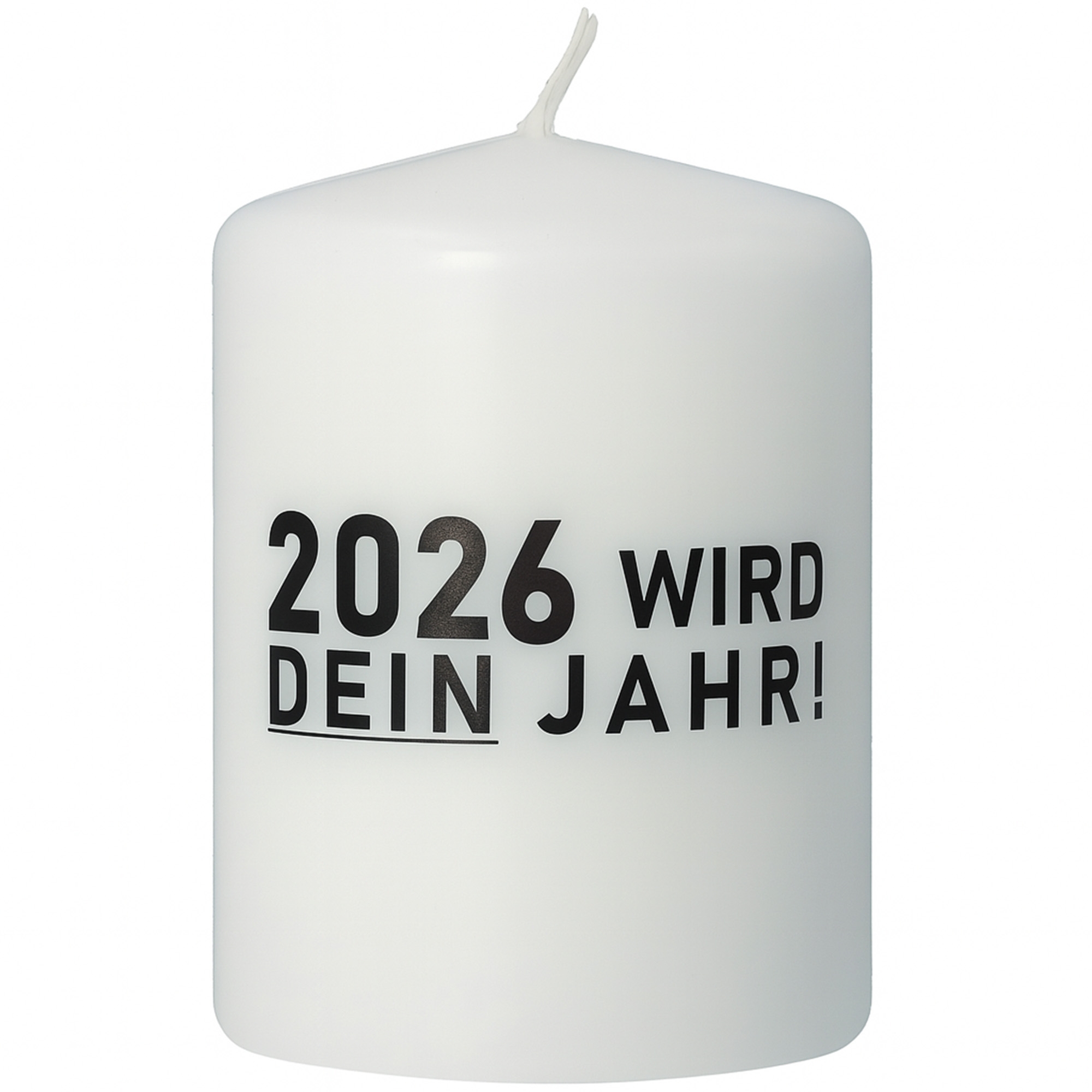 Kerze "2026 wird dein Jahr!" Kerze
