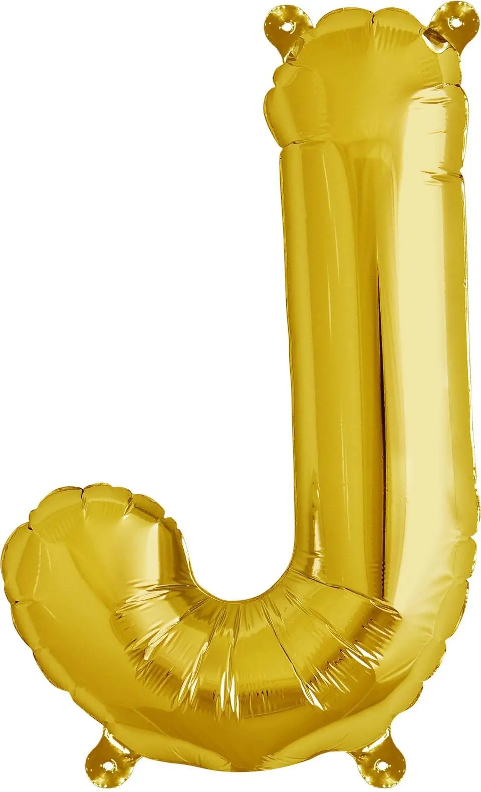 Luftballon Buchstabe J Gold 40cm