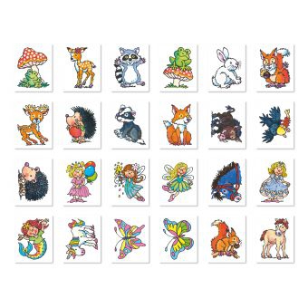 Waldtiere - 24 Mini-Tattoos Waldtiere - 24 Mini-Tattoos