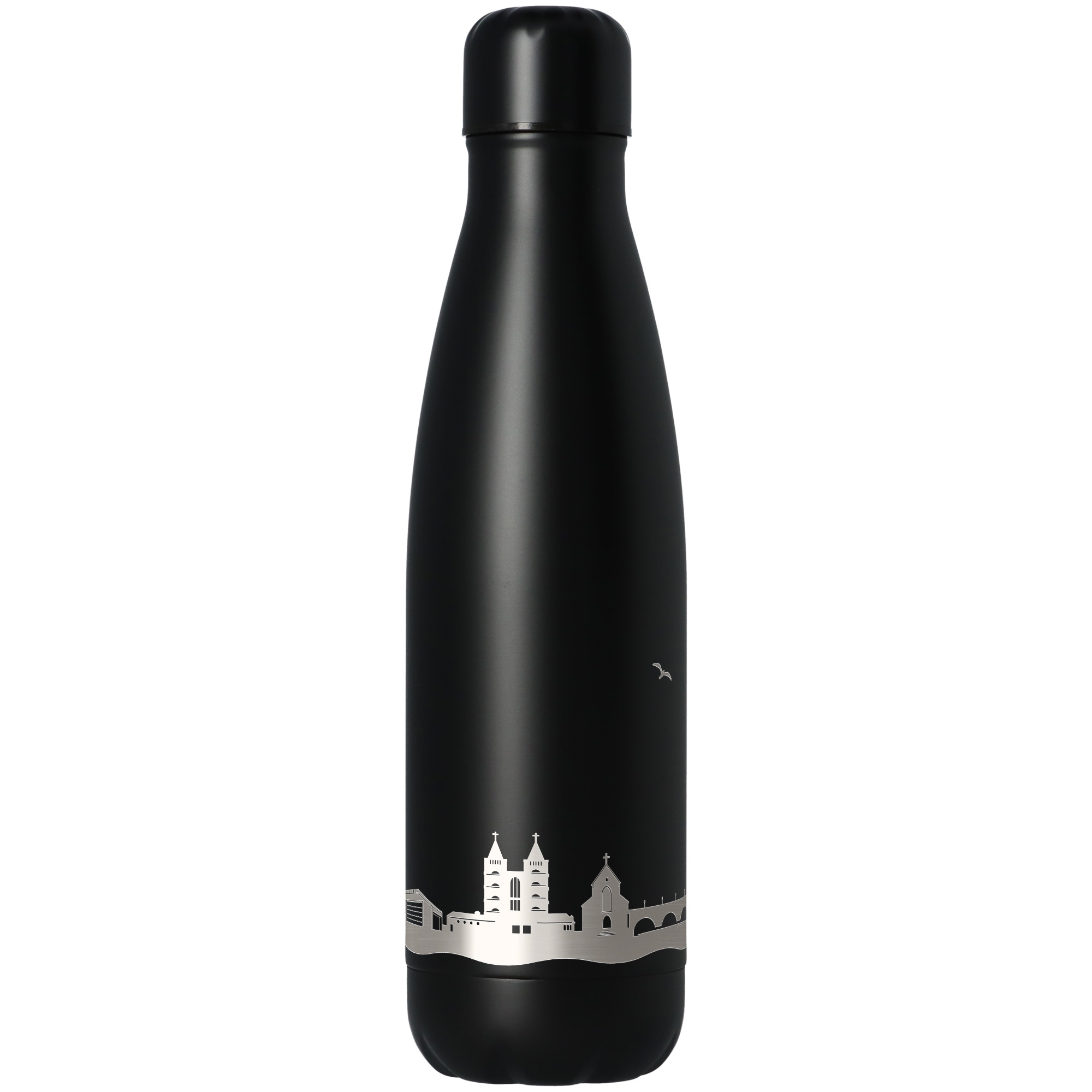 Trinkflasche Skyline Limburg Schwarz 500ml Trinkflasche Skyline Limburg Schwarz 500ml