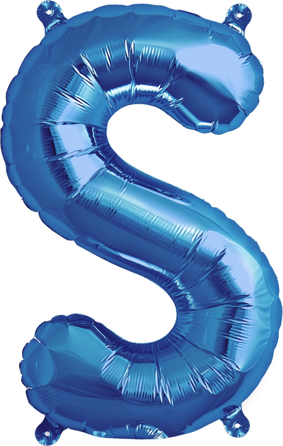 Luftballon Buchstabe S Blau 40cm
