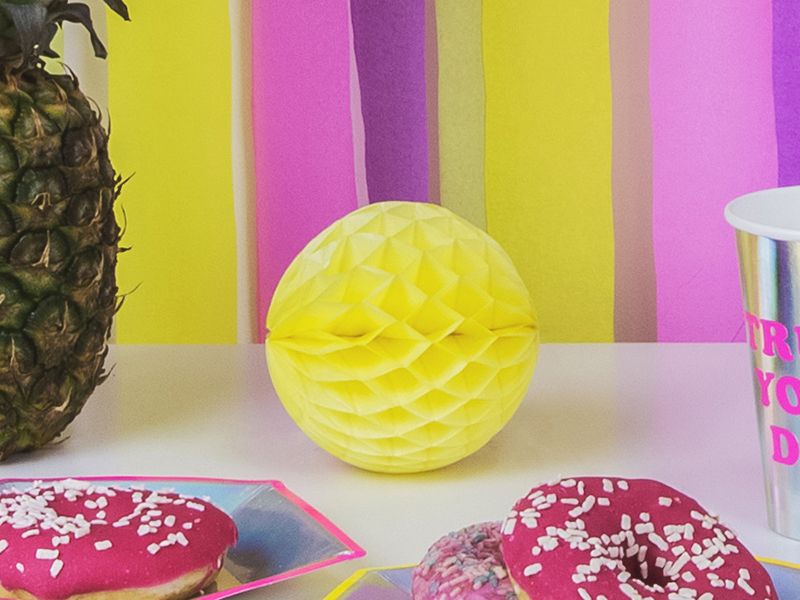 Wabenball Gelb, M - 20 cm Ø Wabenball Gelb, M - 20 cm Ø