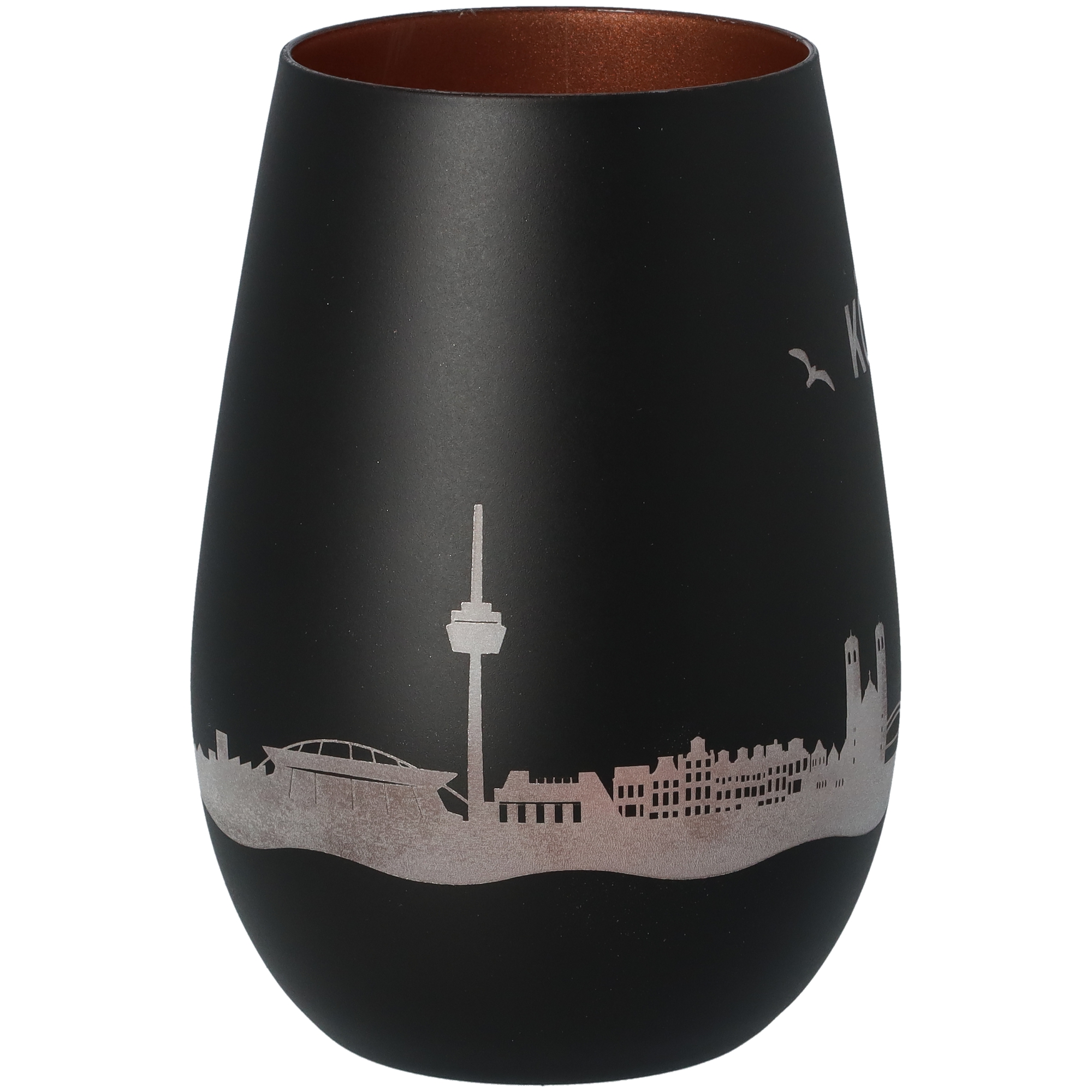 Windlicht Skyline Köln Schwarz/Bronze Windlicht Skyline Köln Schwarz/Bronze