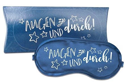 Schlafbrille Augen zu und durch Schlafbrille Augen zu und durch