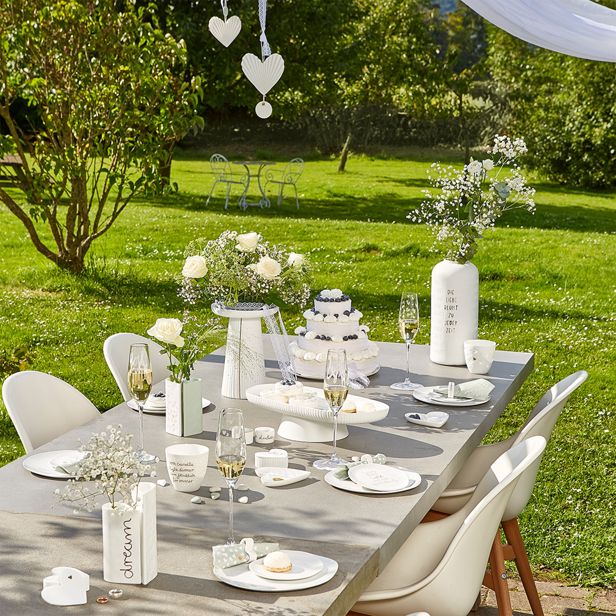 Räder Design - Vasen Set "Herzen"