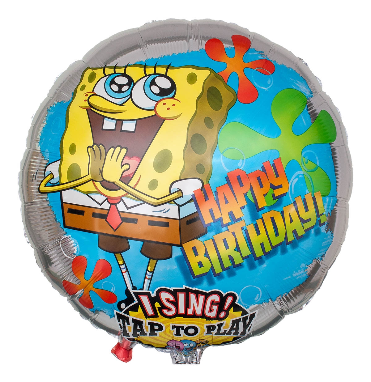 Musikballon Happy Birthday singender SpongeBob 71cm