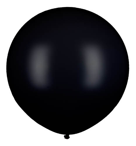 Latexballon Gigant Schwarz Ø 120cm Latexballon Gigant Schwarz Ø 120cm