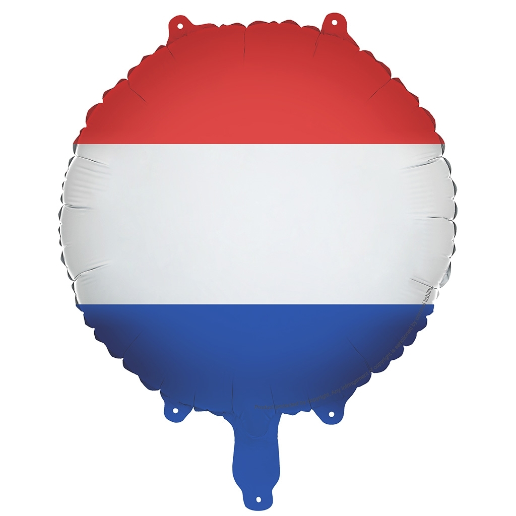 Ballon, Flaggenfarben, Rot Weiß Blau, Runder Ballon, Aufblasbarer Ballon