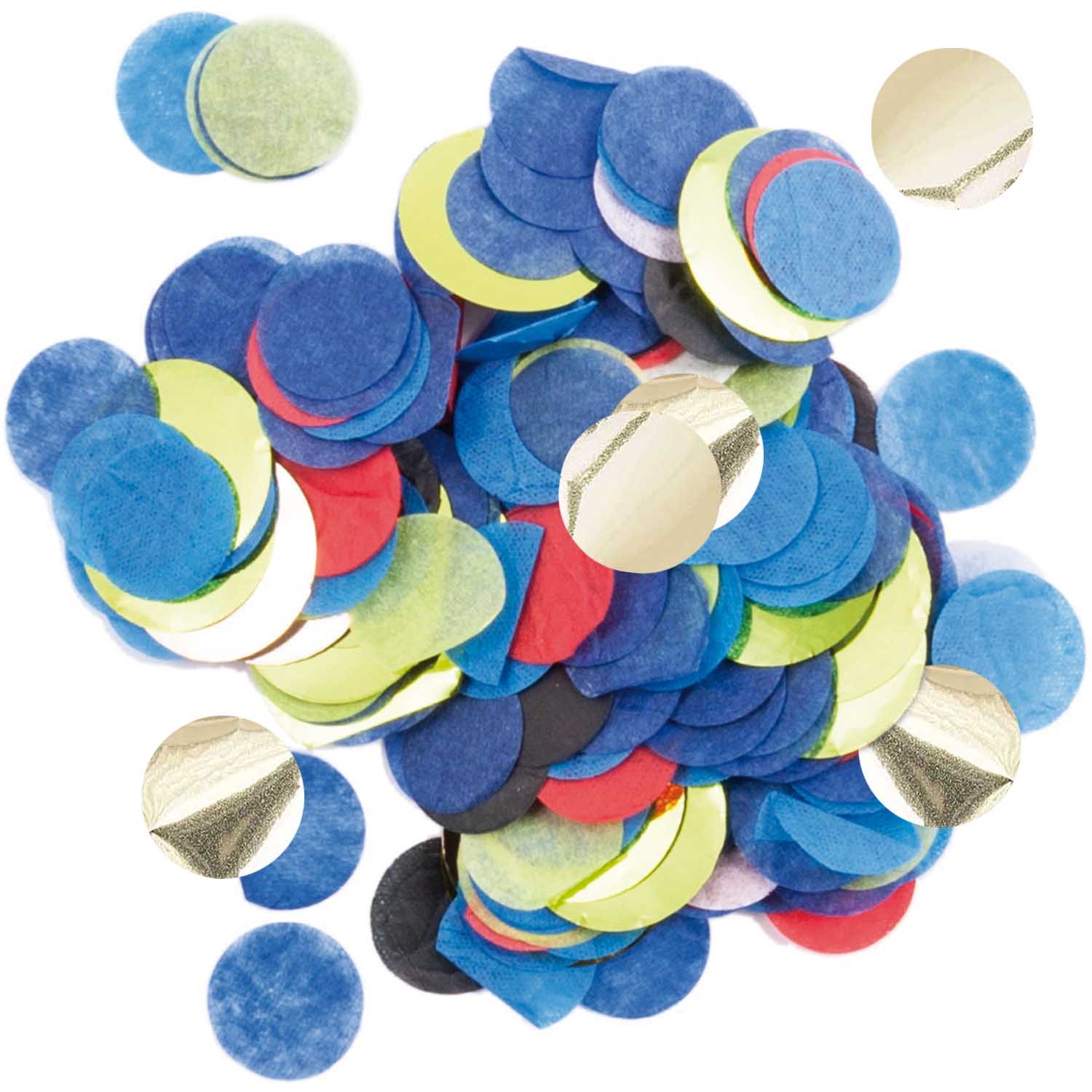 Konfetti - Bunter Mix, dunkel 20g Konfetti - Bunter Mix, dunkel 20g