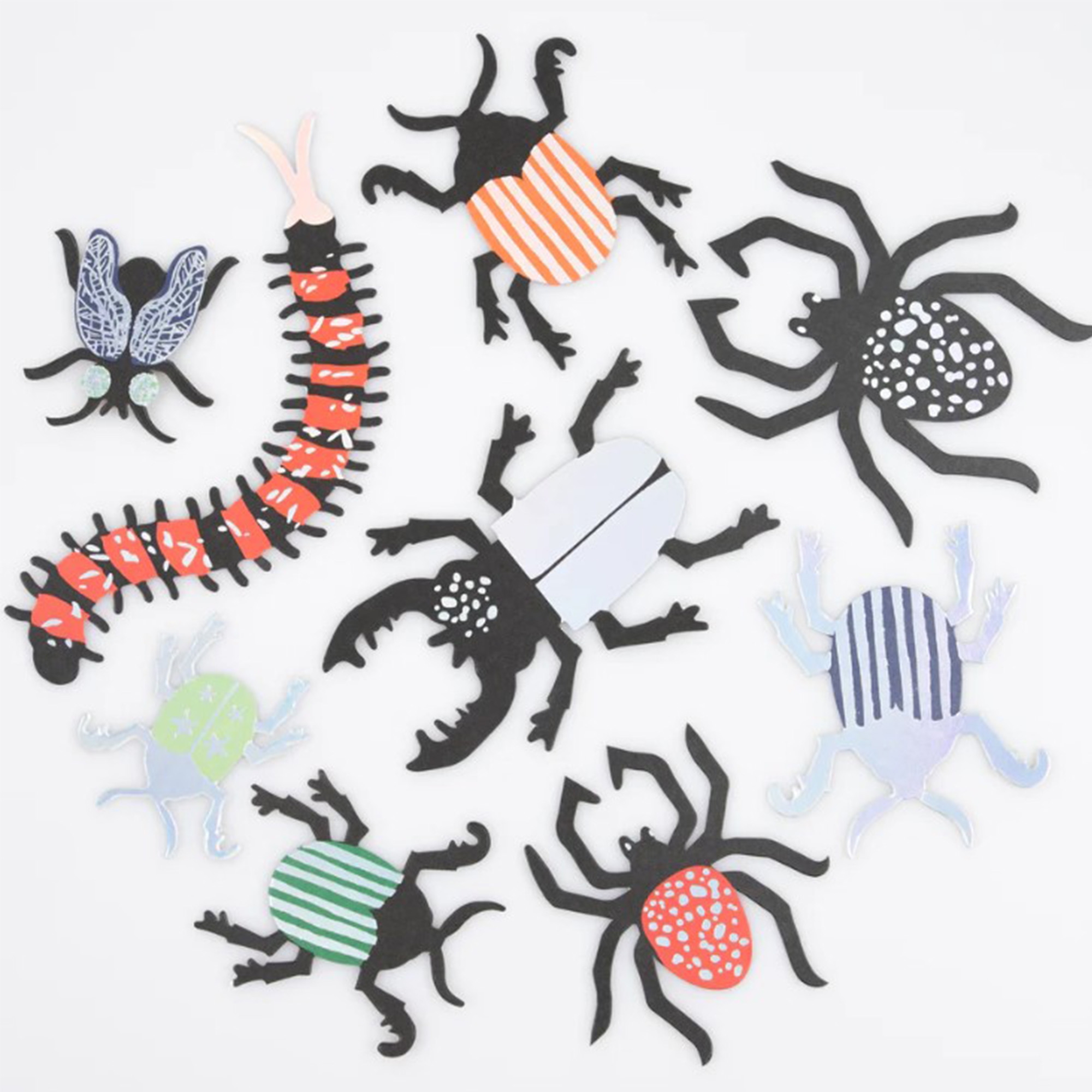 Meri Meri - großes Konfetti "Käfer", 45 Stk. Meri Meri - großes Konfetti "Käfer", 45 Stk.