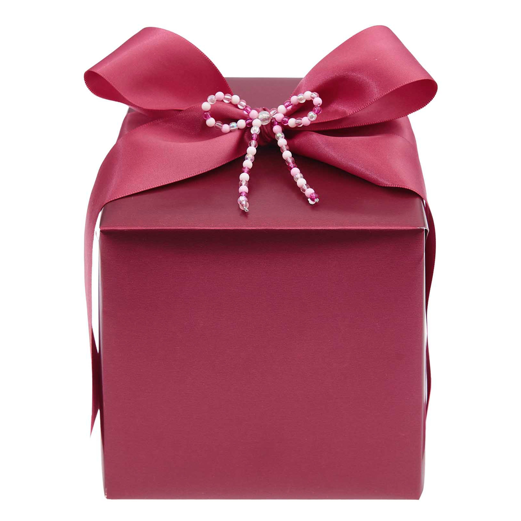 Geschenkpapier auf Rolle, Metallic Rot Matt 2m Geschenkpapier auf Rolle, Metallic Rot Matt 2m