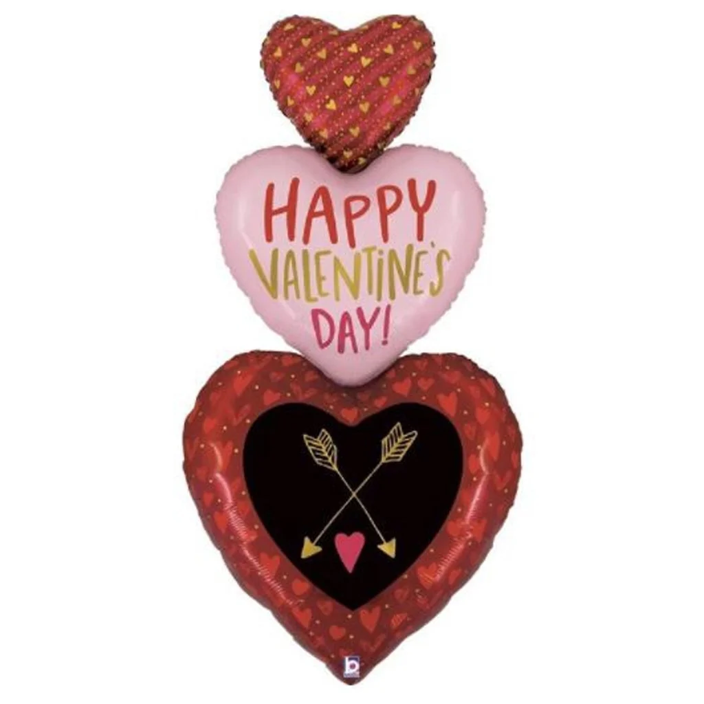 Herzballon, Valentinstag, Love Balloon, Herzmotiv, Deko Ballon