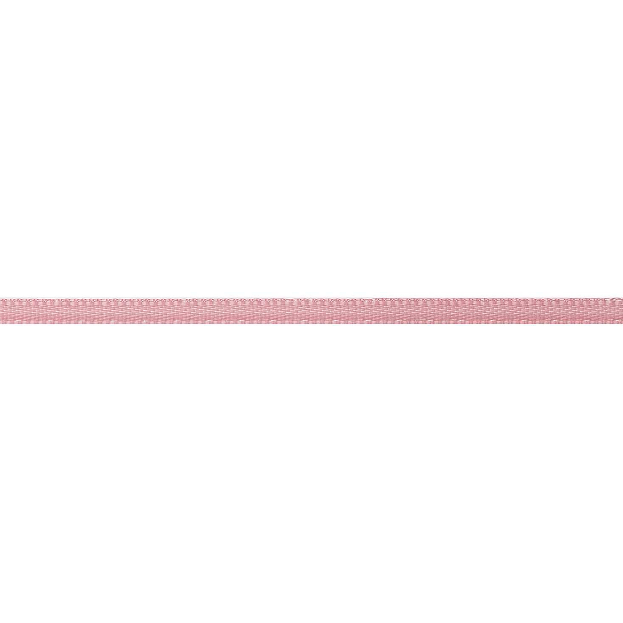 Satinband, Rosa Mauve 3 mm / 3m