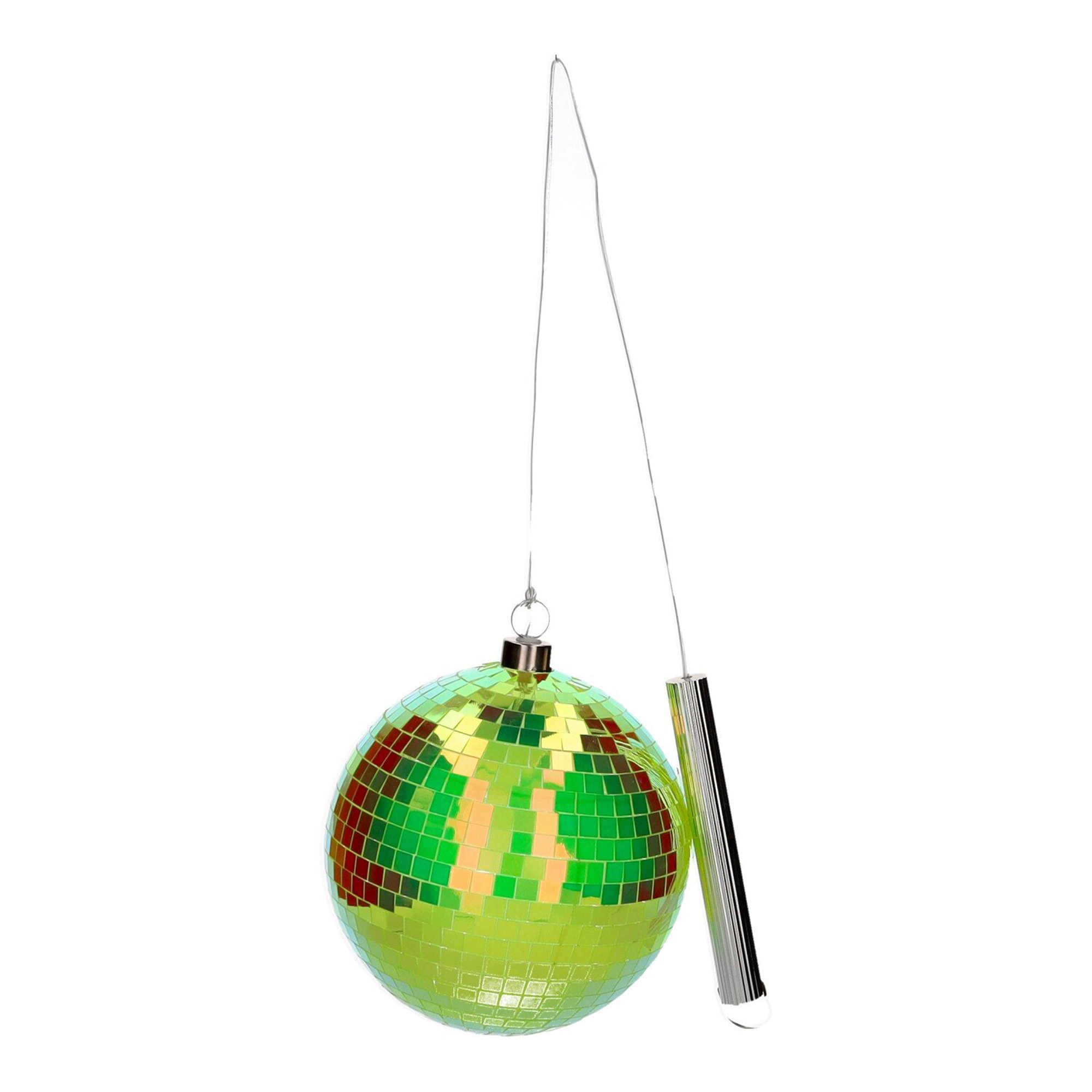 Disco LED-Kugel "Neon Grün" 15 cm Sphäre