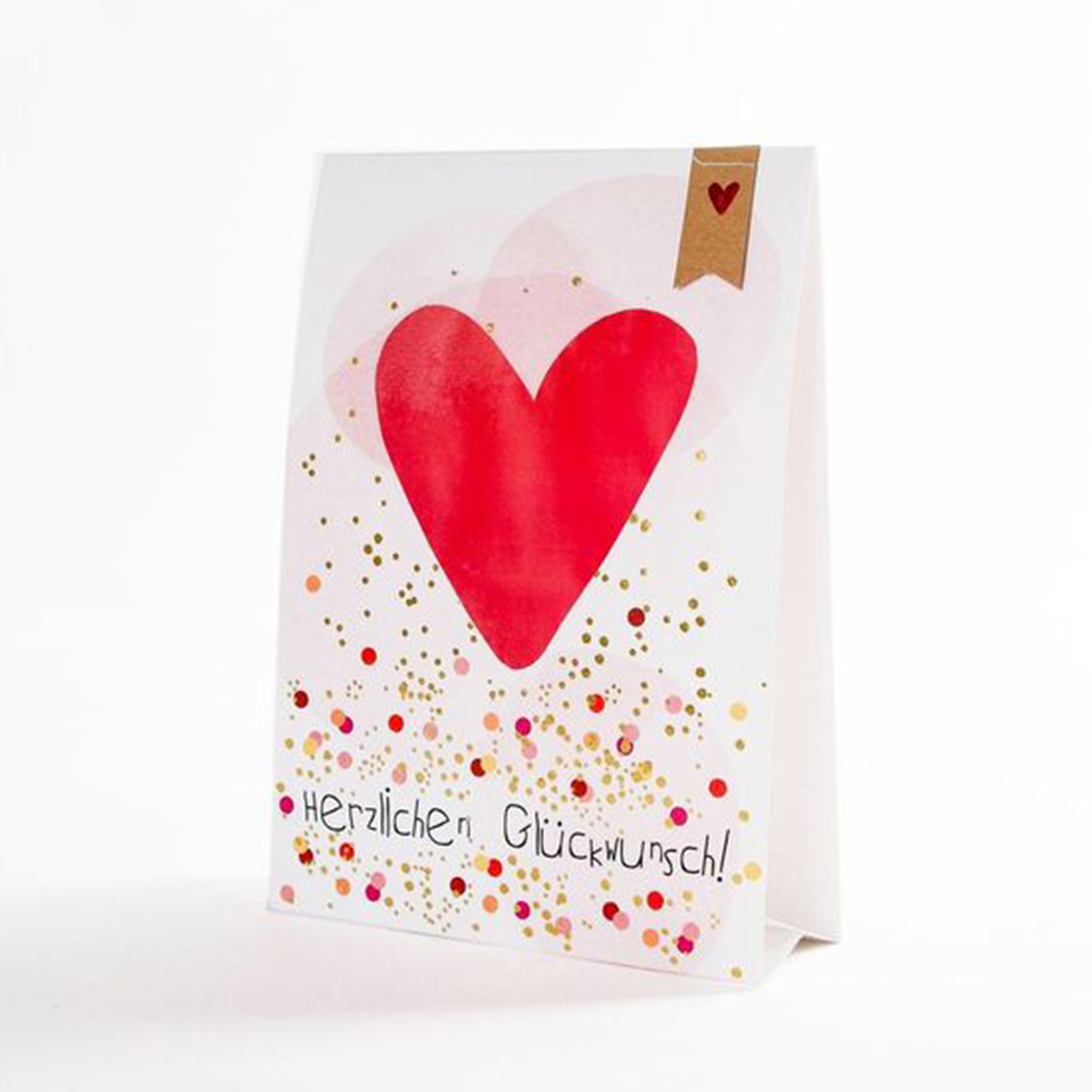 Lichtkarte "Herzlichen Glückwunsch" Lichtkarte "Herzlichen Glückwunsch"