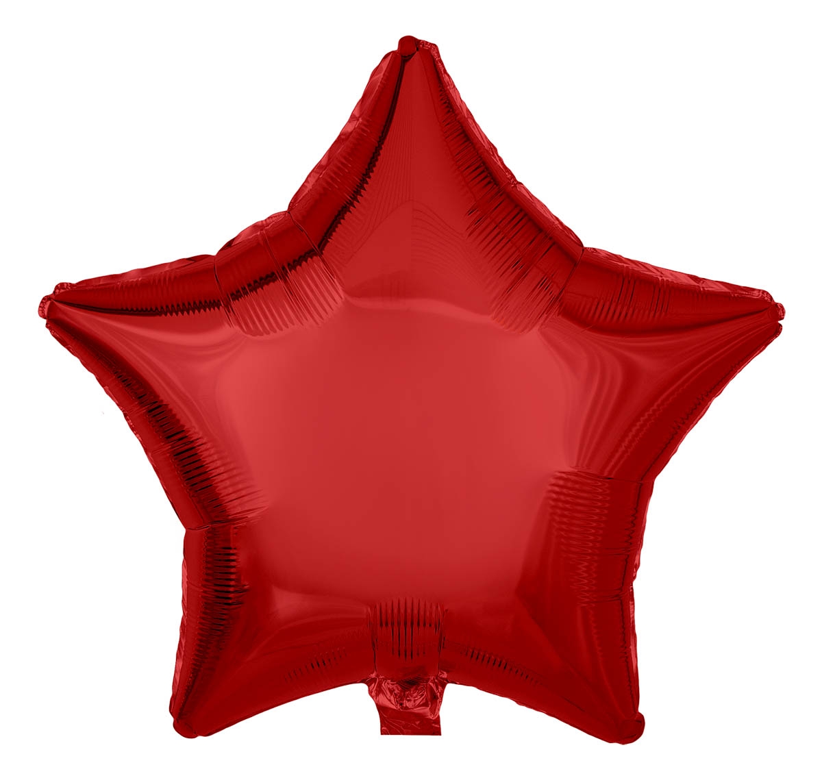 Folienballon Stern Rubinrot 45cm